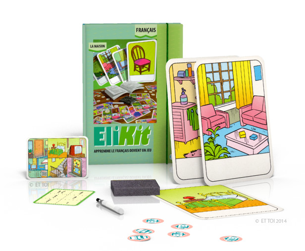 Language game EliKit - La maison