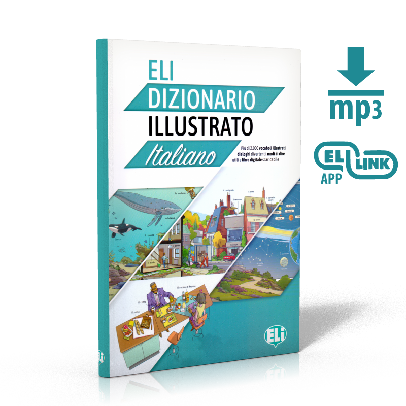 ELI Dizionario illustrato + książka cyfrowa i materiał audio