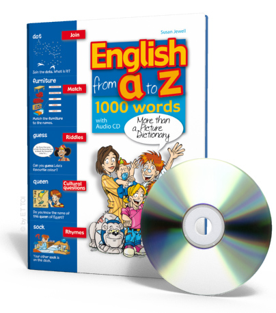 English from A to Z + CD audio - Alphabetic Picture Dictionary