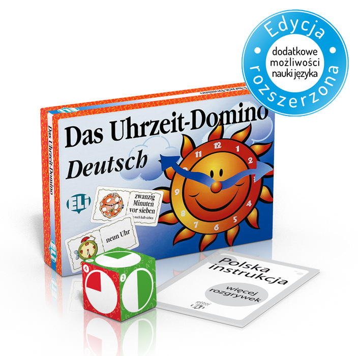 Language game Das Uhrzeit-Domino