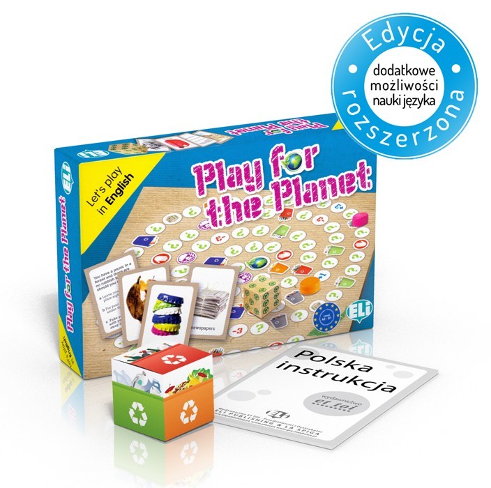 Language Game Play for the Planet - gra językowa z polską instrukcją i suplementem
