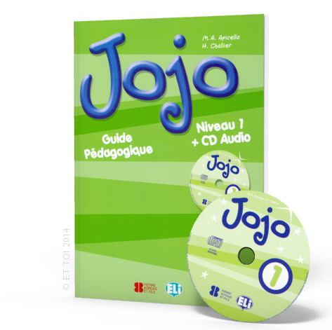 Jojo 1 guide pédagogique + CD audio